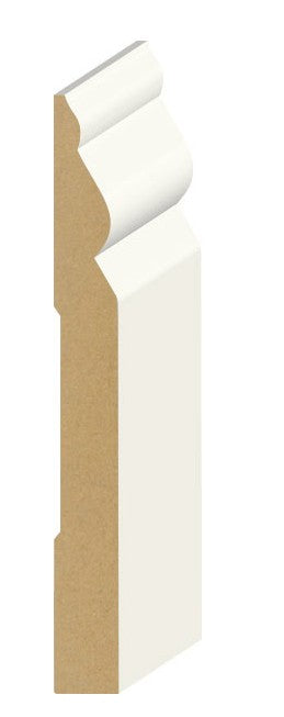 MDF Sierra Baseboard 5-1/4' x 16'