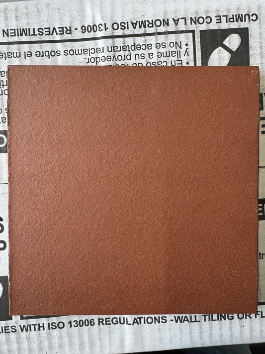 Quarry Tile 6x6 Red