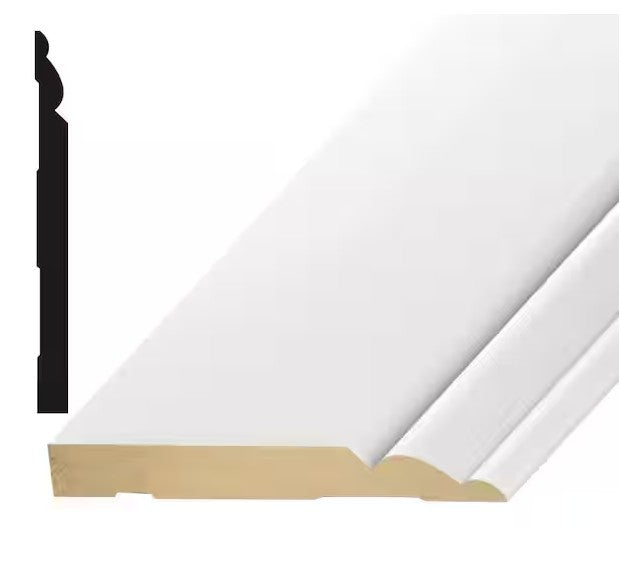 MDF Sierra Baseboard 5-1/4' x 16'